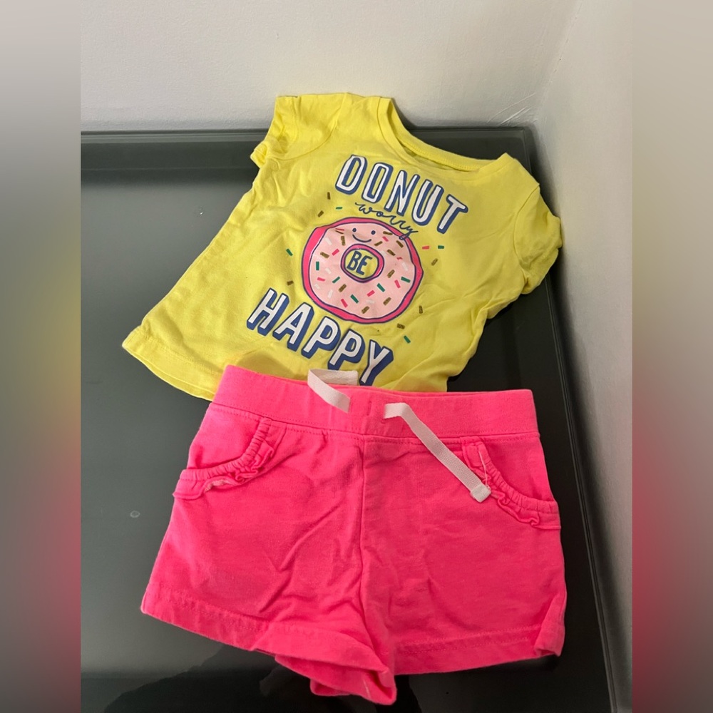 Carter's Soft Yellow Tee